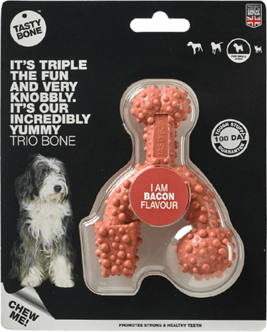 TastyBone Nylon Trio Small Dog - Bacon